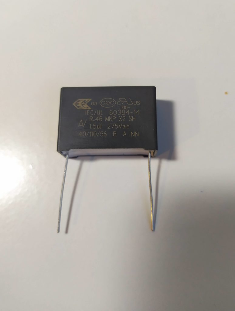 CONDENSATEURS POLYPROPYLÈNE MKP X2 330nF 0,33uf 0,33µF 334K 275V 22,5mm