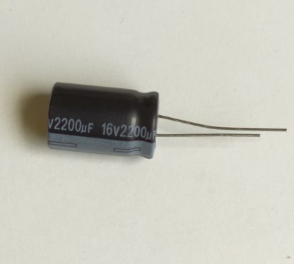 Condensateur 2200µf 16v