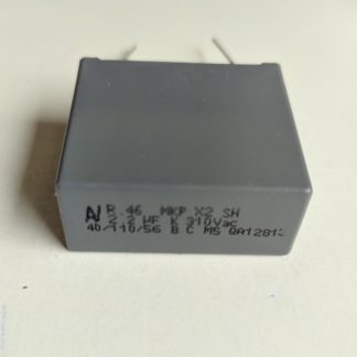 Condensateur 2,2µf x2