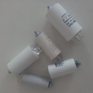 Condensateurs moteur à cosses