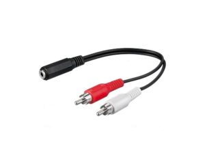 Adaptateur jack rca