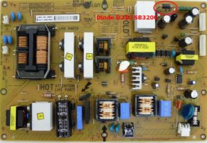 Carte alimentation 32pfl5405h 37pfl5405h 42pfl5405h