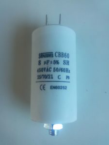 Condensateur permanent 8µF 450V