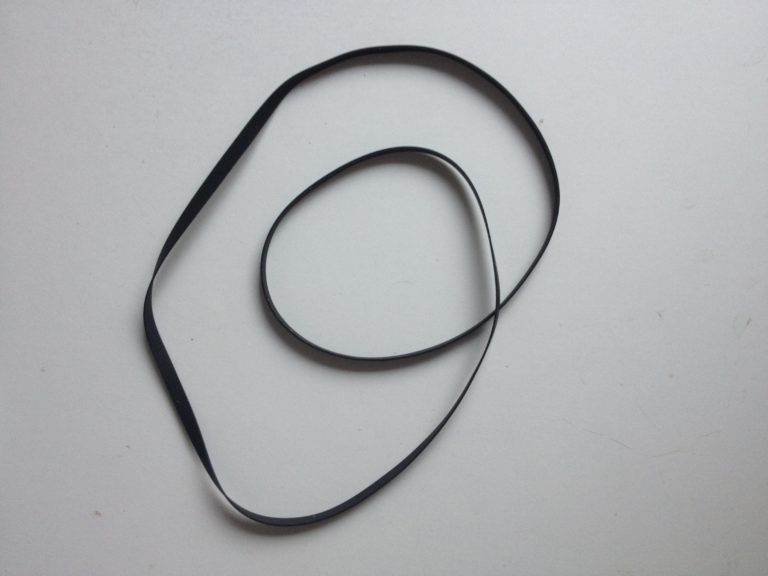 Courroie Plate Pour Platine Vinyle Sony PS-LX 231 - Remplacement Haute Qualité, Sans Joint