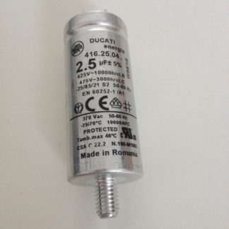 Condensateur Ducati Energia 2.5uf gamme métal