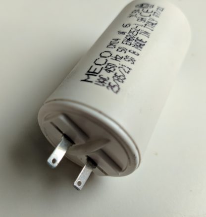 Condensateur volet roulant détail cosses 2.8mm