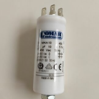 Condensateur moteur Comar 10µf 450v