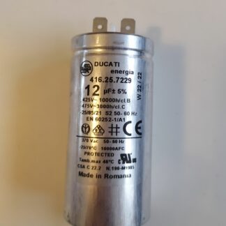 Condensateur Ducati 12µf 425v 475v 416.25.72
