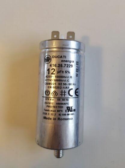 Condensateur Ducati 12µf 425v 475v 416.25.72