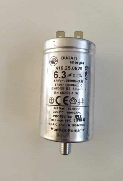Condensateur Ducati 416.25.08 6,3µf 425v 475v
