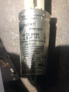Condensateur Ducati energia 2,5uf 16.33.0580