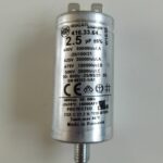 Condensateur Moteur métal 2,5µF 400v 425V 475v à cosses ⌀30mm