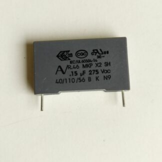 Condensateur a film x2 150nF 310V 22.5mm