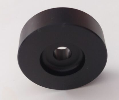 Adaptateur centreur 45T pour platine vinyle tourne disque aluminium couleur noir (2)