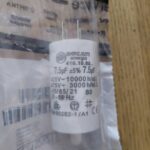 Condensateur Moteur 7,5µF 450v pour sèche linge CANDY/HOOVER ou autre