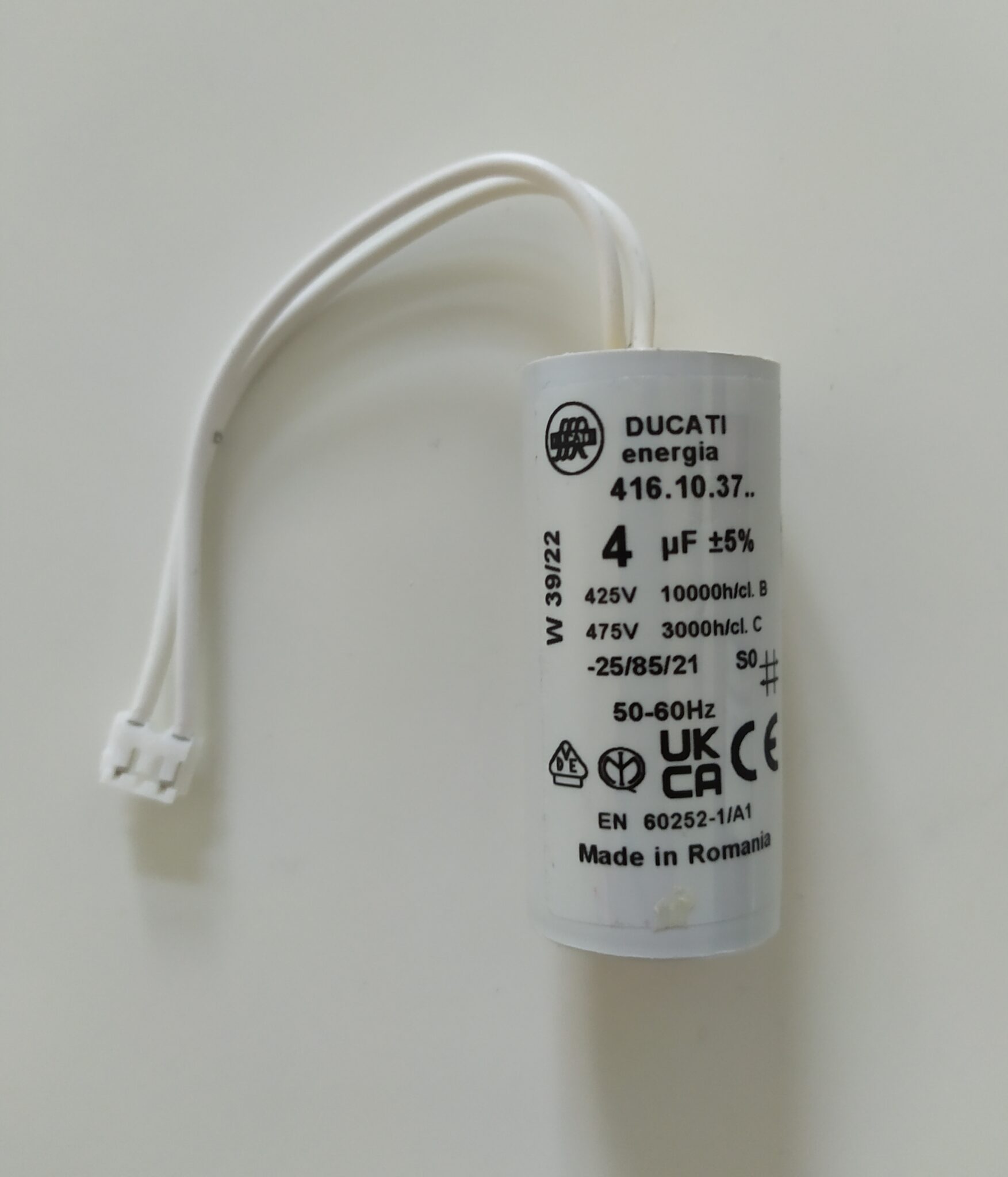 Condensateur 4 UF à Connecteurs - Pour Moteur De Volet Roulant - Foto 4