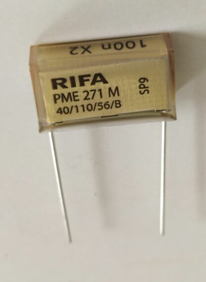 Condensateur papier RIFA PME271M 100nF X2 275V