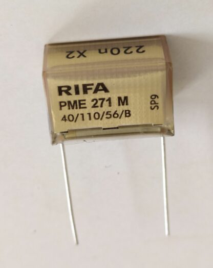 Condensateur papier RIFA PME271M 220nF X2 275V