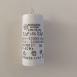 Condensateur 3,5µF 450v à petites cosses 2,8mm pour volet roulant SOMFY, SIMU
