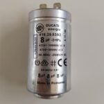 Condensateur 8µF à cosses pour sèche linge Electrolux / AEG 1250020334