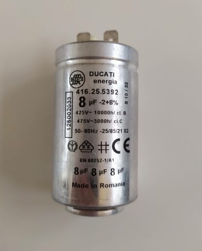 Condensateur 8µF Electrolux AEG 1250020334