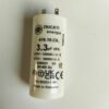 Condensateur 3,3µF 450v à petites cosses 2,8mm pour volet roulant SOMFY, SIMU