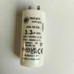 Condensateur 3,3µF 450v à petites cosses 2,8mm pour volet roulant SOMFY, SIMU