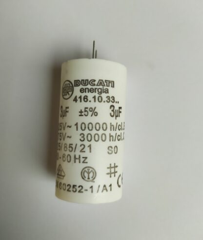 Condensateur 3uf volet roulant petites cosses 2,8mm