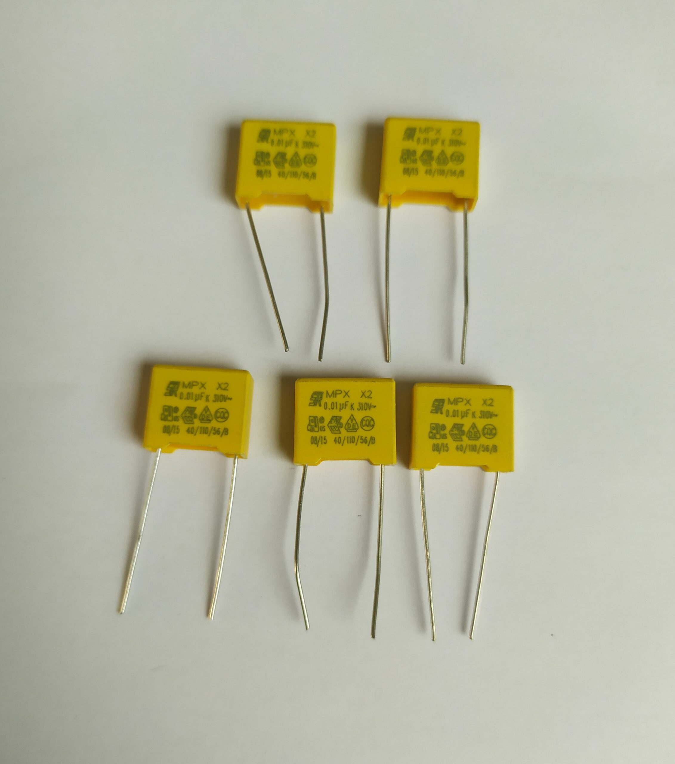 Lot De 5 Condensateurs 2J223J - Neufs, Pour électronique Ou Réparation