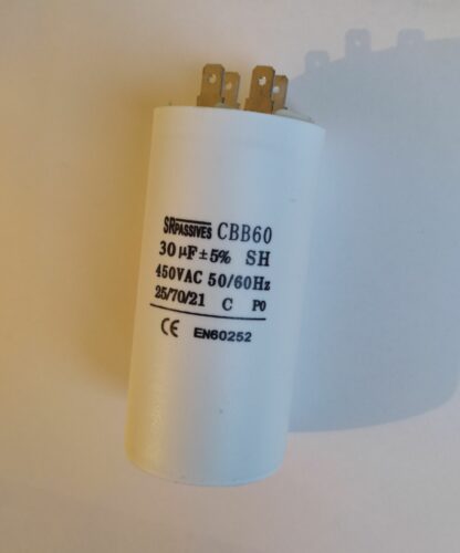 Condensateur permanent CBB60 30µF 450V