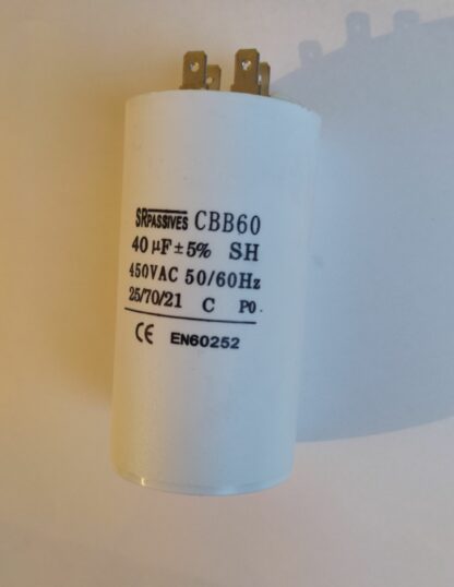Condensateur permanent CBB60 40µF 450V