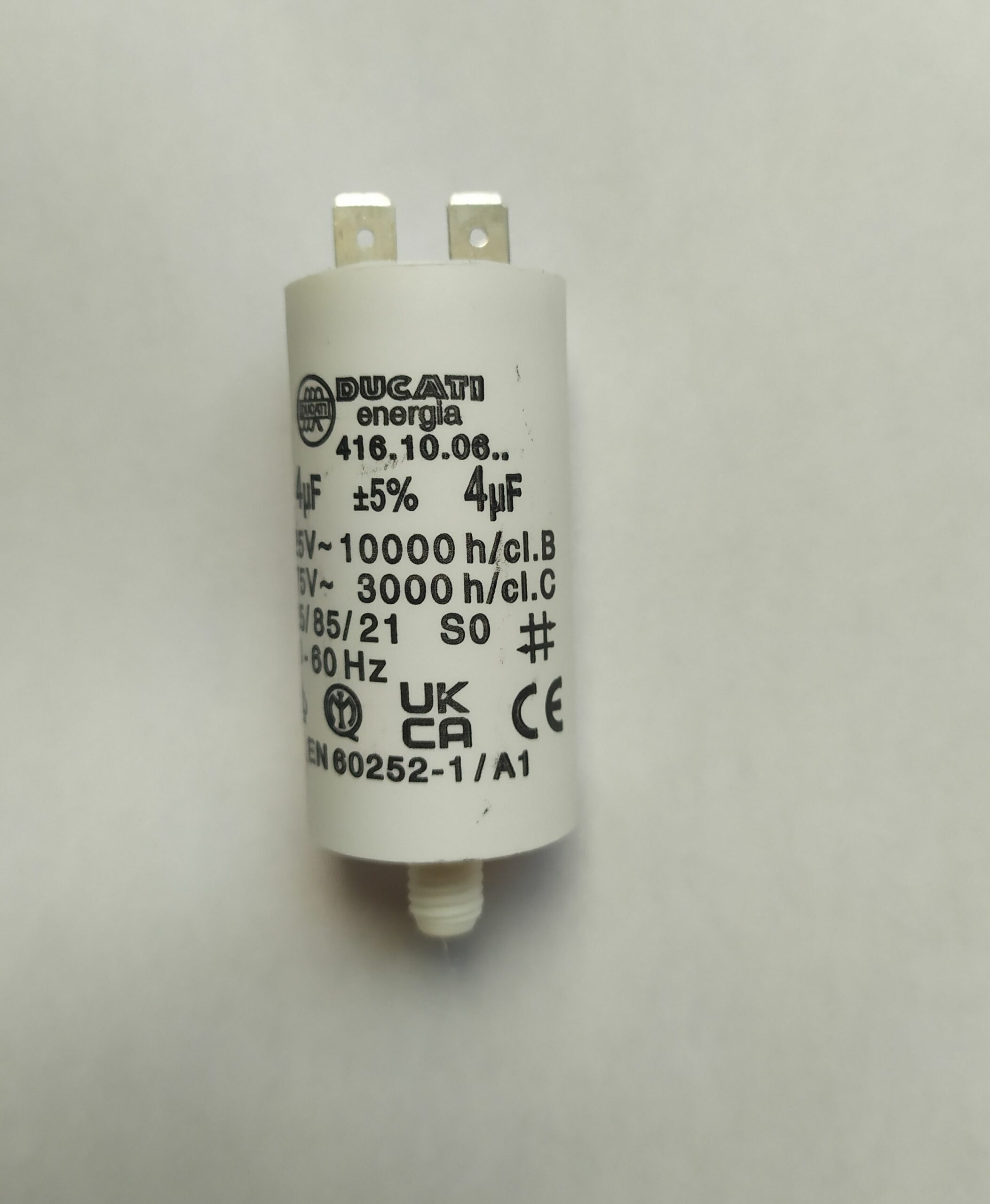 Condensateur de démarrage CBB61 4uF 500V