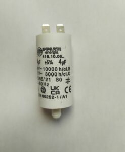Condensateur moteur 4µF 2 cosses 6.3mm