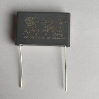 Condensateur 1µF 275V X2 27,5mm