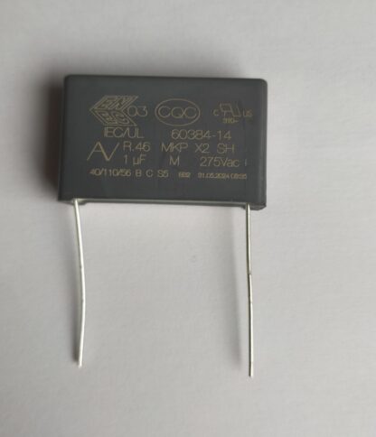 Condensateur 1µF 275V X2 27,5mm