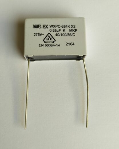 Condensateur 680nF 275Vac x2 27,5mm