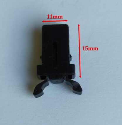 Verrou de Fermeture Volet CD dimensions 15mm x 11mm