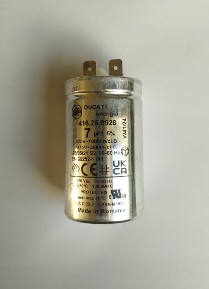 Condensateur permanent aluminium 7µF 425V 475V