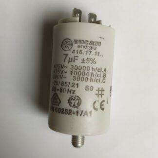 Condensateur permanent 7µF 425v 475v 2 cosses