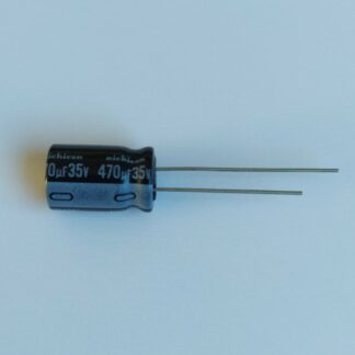 Condensateur électrolytique 470µF 35V Nichicon