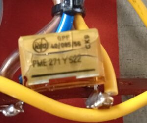 Condensateur RIFA PME 271 Y 522 0,022µF Y