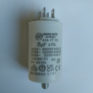 Condensateur 8µF 425V 475V 4 cosses