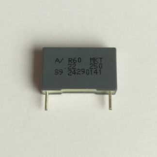Condensateur polyester R60 mkt 220nF 250v